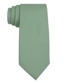 This smooth silk tie from Tommy Hilfiger is a smart addition to any guy's Monday through Friday rotation. This smooth silk tie from Tommy Hilfiger is a smart addition to any guy's Monday through Friday rotation.