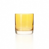 These brightly-hued glasses set a festive tone with a cheery punch of color.