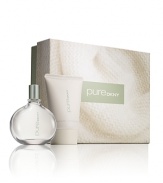 Pure DKNY is more than a fragrance--it's a state of mind, a way of being and living responsibly. A soft floral scent featuring a dew drop petal accord, a heart of rich florals, and a finish of white amber and creamy sandalwood, experience the beauty and simple luxury with this pure.DKNY gift set includes a 1.7 oz. Scent Spray and 3.4 oz. Body Butter in a gift ready box.