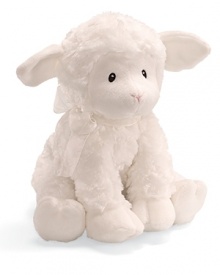 Your little one will fall in love with this plush lamb, which plays Brahms to lull them to sleep. Your little one will fall in love with this plush lamb, which plays Brahms to lull them to sleep.