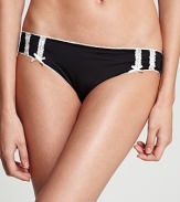 Give into temptation and try this bikini with lace trim. A sultry accent to your intimates collection.