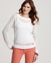 MICHAEL Michael Kors Mesh Sweater