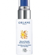 Keep wrinkles at bay and protect skin from the damaging effects of the sun with this innovative, nourishing serum. Dramatic hydration. Packed with vitamins, can be used before and after sun exposure. 1 oz. 