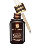 See a dramatic reduction in the visible signs of aging. Inspired by groundbreaking DNA research, Estée Lauder revolutionizes repair: use this age-defying serum every day and help continuously repair the appearance of past damage caused by every major environmental assault. Exclusive Chronolux Technology synchronizes to skin's needs to help support the optimal performance of its natural repair and protective processes. Now see younger, healthier looking skin today and tomorrow. 