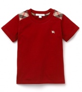A classically iconic tee for little ones, à la Burberry.