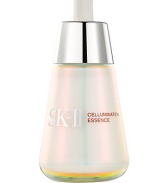 Cellumination Essence conditions and refines for a skin surface with more even texture and transparency that boosts light transmission within the surface. More light transmission creates a healthy looking natural glow and makes the look of discolorations such as age spots have a less obvious contrast to natural skin color. 