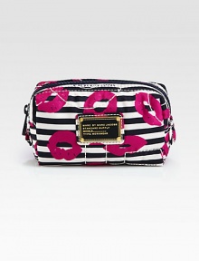 EXCLUSIVELY AT SAKS. A bold and playful print on lightweight nylon with topstitched details, perfect for all your favorite cosmetics.Top zip closureFully lined5½W X 3H X 2DImported EXCLUSIVELY AT SAKS. A bold and playful print on lightweight nylon with topstitched details, perfect for all your favorite cosmetics.Top zip closureFully lined5½W X 3H X 2DImported