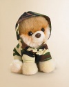 Not only does Itty Bitty Boo fit in the palm of your hand, but he's ready for action in a camouflage hoodie just like the one he wears in the book!4 tallPolyesterSurface washRecommended for ages 1 and upImported Please note: Book sold separately. 