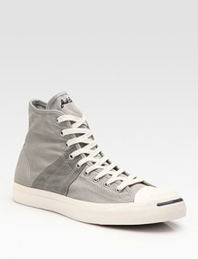Cool and classic Converse, designed in washed canvas with suede overlay and logo embroidery. Rubber toe cap Padded insole Rubber sole Imported Cool and classic Converse, designed in washed canvas with suede overlay and logo embroidery. Rubber toe cap Padded insole Rubber sole Imported
