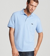 From Faconnable, an expertly-crafted regular fit polo in pique cotton.