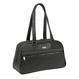 The new black - a classic combination of black glazed cotton twill and black Napa leather, the Metropolitan collection is a sophisticated option for an urban look in luggage. Its construction is lightweight, the materials high performance and shiny nickel zipper is the perfect signature detail. The Mobile Traveler Spinners and new designs address today's traveler's needs for carry-on luggage.