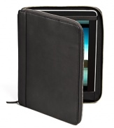 A sophisticated option for toting your iPad, the Narita zip case is crafted in quality vegetable-tanned leather.