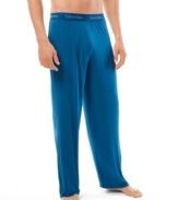 Save the prints for another time. These modal pajama pants from Calvin Klein are the sophisticated way to sleep.