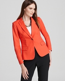 Vince Camuto One Button Blazer