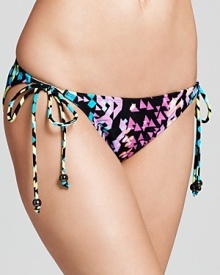 Get your swimsuit style in shape with this geometric print bikini from Shoshanna. In highlighter hues and a flattering cut, this suit is destined to turn the tide (and heads.) Get your swimsuit style in shape with this geometric print bikini from Shoshanna. In highlighter hues and a flattering cut, this suit is destined to turn the tide (and heads.)