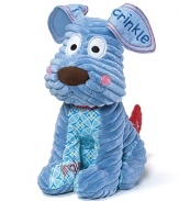 This adorable developmental play Touch N' Discover Puppy includes 3 fun activities with a rattle function in tail area of puppy, crinkle function on puppy's ears and jingle function on puppy's right foot.