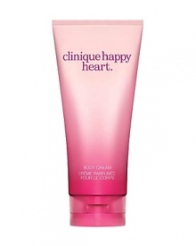 A luxuriously rich cream that instantly softens, smoothes and hydrates. Leaves skin feeling comfortable and pampered - scented with the rich floral bouquet of Clinique Happy Heart. A wealth of flowers. A hint of warmth. Wear it and have a happy heart. A luxuriously rich cream that instantly softens, smoothes and hydrates. Leaves skin feeling comfortable and pampered - scented with the rich floral bouquet of Clinique Happy Heart. A wealth of flowers. A hint of warmth. Wear it and have a happy heart.