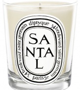 Sandalwood -- A sacred, precious wood that has filled the centuries with its dry, enigmatic fragrance. Sandalwood is a very subtle, woody fragrance. 50-60 hours burn time. Keep wich trimmed to a half-inch to ensure optimal use. 
