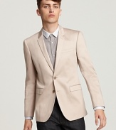 Understated yet polished, this sleek Burberry London Mansell sport coat is easily dressed up or down.