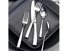 Silhouette Flatware by Couzon. The rich and lovely design of Couzon's Silhouette flatware captures the sophistication and grace that is the essence of French style. Highly polished. Extra heavy weight, full European size. Silhouette Flatware by Couzon. The rich and lovely design of Couzon's Silhouette flatware captures the sophistication and grace that is the essence of French style. Highly polished. Extra heavy weight, full European size.