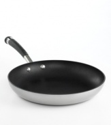 Celebrating 25 years of innovative cookware solutions, Circulon presents the limited edition open skillet, featuring sloped sides for easy maneuvering and maximum cooking space, a nonstick interior for mess-free cleanup and never-fail food release, and a hard anodized aluminum construction that has proven durable year after year. Limited lifetime warranty.