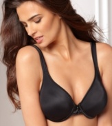 Pamper yourself with this smooth-as-silk underwire bra. Body Caress by Vanity Fair. Style #75036