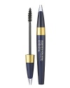 DEFINITION + VOLUME. High drama for every single lash. Now you can project thicker, longer, more defined and lustrous lashes that highlight your beautiful eyes. THE FORMULA VolumAire formula creates weightless volume and sharp definition that resists clumping. Hollow spherical polymers act like inflated balloons that volumize and lift. THE BRUSH ProDefinition Brush draws out even tiny lashes with infinite precision and separation control. Lets you lavish attention on every single lash, every single day. Blends two kinds of fibers: hollow fibers to hold formula, plus solid rigid fibers to comb it through and separate. THE COLORPearl pigments mimic the luster and color of natural hair for a lustrous, healthy look.