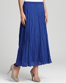 Gerard Darel Crinkled Maxi Skirt