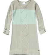 Indulge her love of dresses well into the winter season with a cozy sweater dress from Roxy.