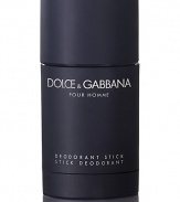 A sign of masculinity, personality, and distinction. As unique as the Dolce & Gabbana image, Pour Homme is a blend of true irony and casualness. A stimulating, dynamic freshness that expresses its personality through citrus notes with a touch of fresh flora and woods. Made in Italy. 2.5 oz.