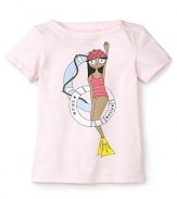 Little Marc Jacobs Girls' Laurie Miss Marc Tee - Sizes 2-6