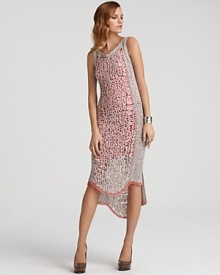 Rachel Roy Techno Tape Yarn Dress Rachel Roy Techno Tape Yarn Dress