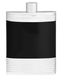 Vera Wang elevates cocktail hour with the deco-cool Debonair flask. Ribbed stainless steel and slick black enamel create a look of vintage glamor that no on-the-go bartender can resist. A stylish gift for groomsmen. Vera Wang elevates cocktail hour with the deco-cool Debonair flask. Ribbed stainless steel and slick black enamel create a look of vintage glamor that no on-the-go bartender can resist. A stylish gift for groomsmen.