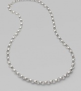 From the Glamazon Collection. Extra-long sterling silver links to wear as a single strand, doubled-up or combined with other strands.Sterling silver Length, 53½ Made in Italy