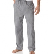 Dress your Sunday lounge-around best with these pajama pants from Alfani.