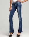 7 For All Mankind Jeans - Kaylie Flared Jeans in Medium Worn