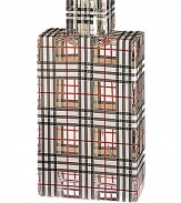 Live from London. The original British luxury brand introduces Burberry Brit. The Brit girl embodies the playful British spirit of the individual. She is outrageous, but always charming, unpredictable, sexy, glamorous, self assured and unpretentious.... quintessentially British with a delicious sense of irony. The fragrance is charmingly complex, possessing different levels of subtleties of character.
