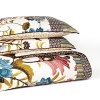 The rustic floral pattern rendered in lush tropical hues on this Sky full/queen duvet set warms both classic and contemporary decor.