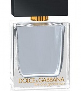 Rejuvenate and regenerate freshly shaven skin with this calming after-shave lotion scented with The One Gentleman. A sublime oriental fougere with vibrant top notes of grapefruit, apple and pepper leading to sophisticated lavender and patchouli blended with a rich cedarwood and vanilla base. This is the ultimate connoisseur's scent reflecting the refined charm of a gentleman. 3.3 oz. 