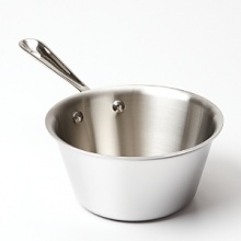 Favored by chefs and at-home gourmets, All-Clad's exceptional cookware is equal parts form and function. Crafted of 3-ply bonded stainless steel for superior heat conduction, a flared shape facilitates evaporation making it ideal for reducing sauces. Favored by chefs and at-home gourmets, All-Clad's exceptional cookware is equal parts form and function. Crafted of 3-ply bonded stainless steel for superior heat conduction, a flared shape facilitates evaporation making it ideal for reducing sauces.