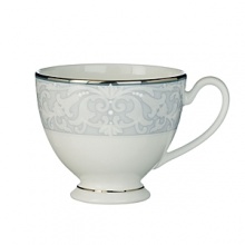 Soft and romantic, the Alana Collection is adorned with a white, textured design atop an intricate blue pattern. This fine bone china adds more than just a touch of elegance to your table Soft and romantic, the Alana Collection is adorned with a white, textured design atop an intricate blue pattern. This fine bone china adds more than just a touch of elegance to your table