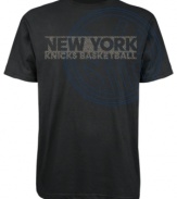 Show your love for the NY Knicks in this cool graphic tee by adidas.