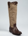 Frye Boots - Melissa Button Canvas