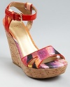 Stuart Weitzman Sandals - Midair Cork Wedge