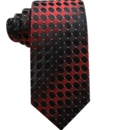 Sleek and contemporary, add this Alfani tie as a sharp update to your collection.
