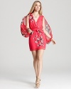 ERIN Erin Fetherston Dress - Printed Cape Sleeve