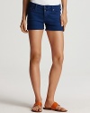 Cut-offs are the brunch-to-beach look vacations require and these Vince jean shorts boast cuffs for a refined finish.