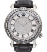 A truly regal design, this Queen Couture watch from Juicy Couture sparkles with elegant accents.