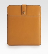 Slip your iPad® into this luxe case of butter-smooth leather.Flap-snap closureRhinestone skull detail8¼W X 10H X 1DMade in ItalyPlease note: iPad® not included.