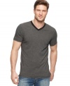 Banish bulk from your stock of basics with this slim-fit tee from Alfani RED.